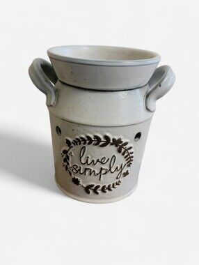 "Live Simply" Scentsy Wax Warmer